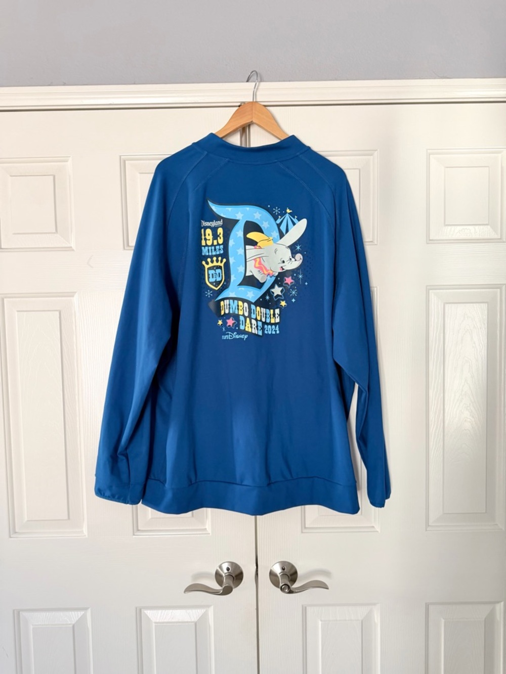 Disney Blue Dumbo Double Dare 2024 Graphic Pullover